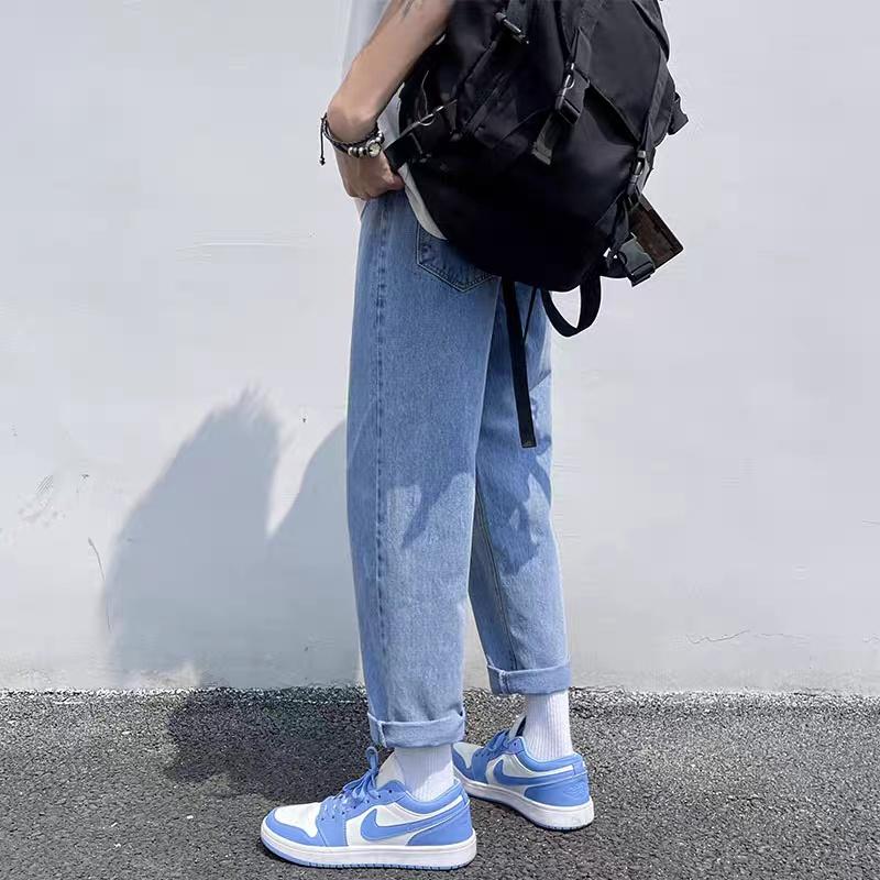 Quần jean baggy jeans nam ống suông rộng phong cách bụi style hàn quốc TR01 PATADOSHOP