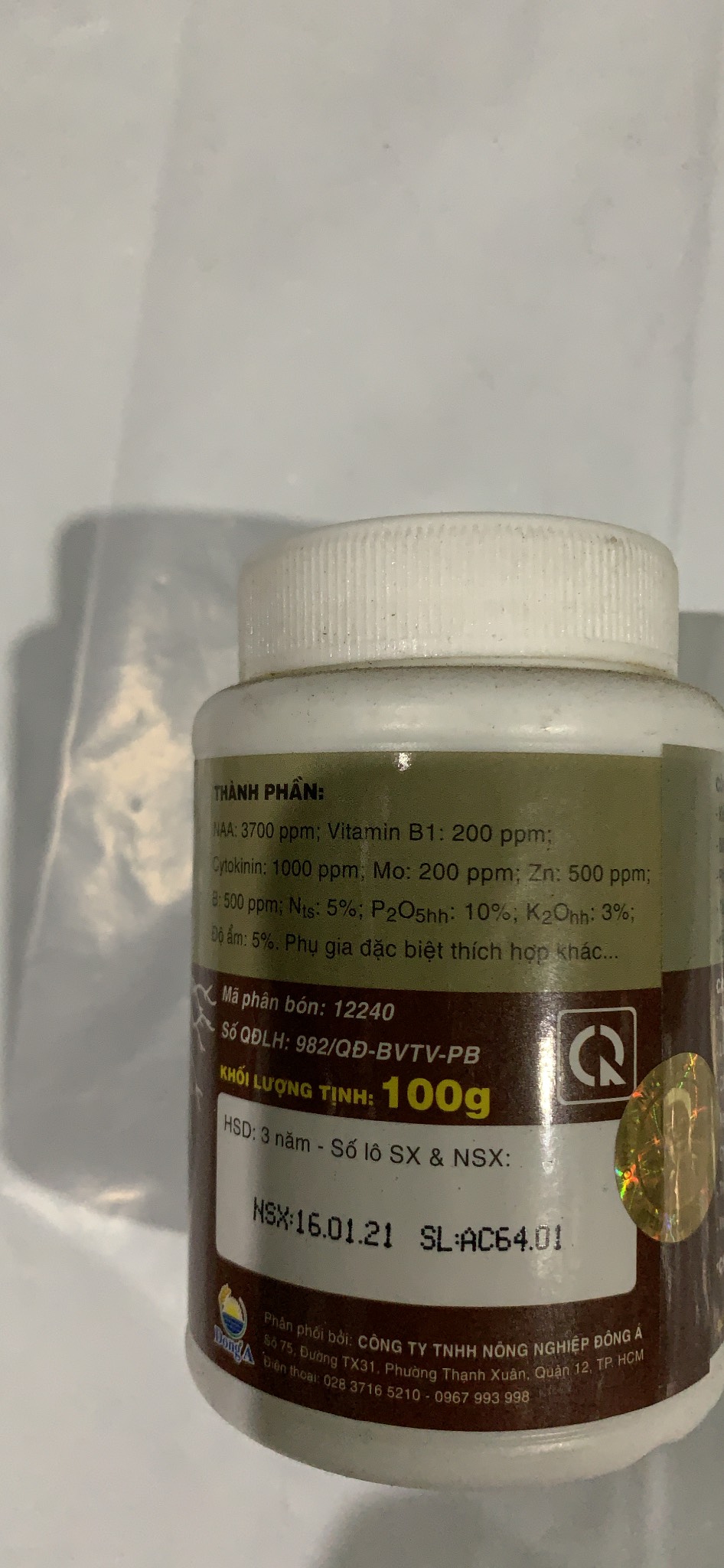 Phân Bón Rễ NUTRI FOR ROOTS Kích Thích Ra Rễ Cực Mạnh hũ 100g