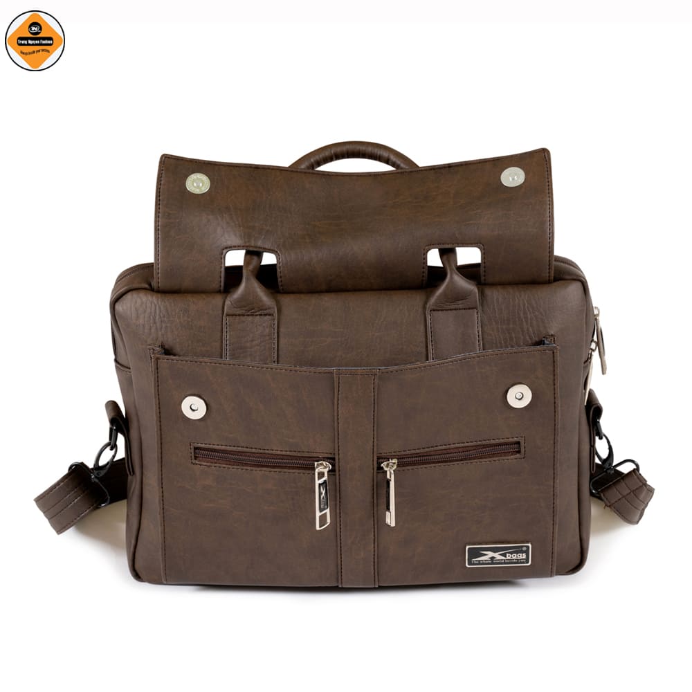 Cặp Công Sở Xbags Lavish – Cặp Laptop Cao Cấp Da Si Extra, Thiết Kế Sang Trọng Lịch Lãm Bền Bỉ XB 4301!