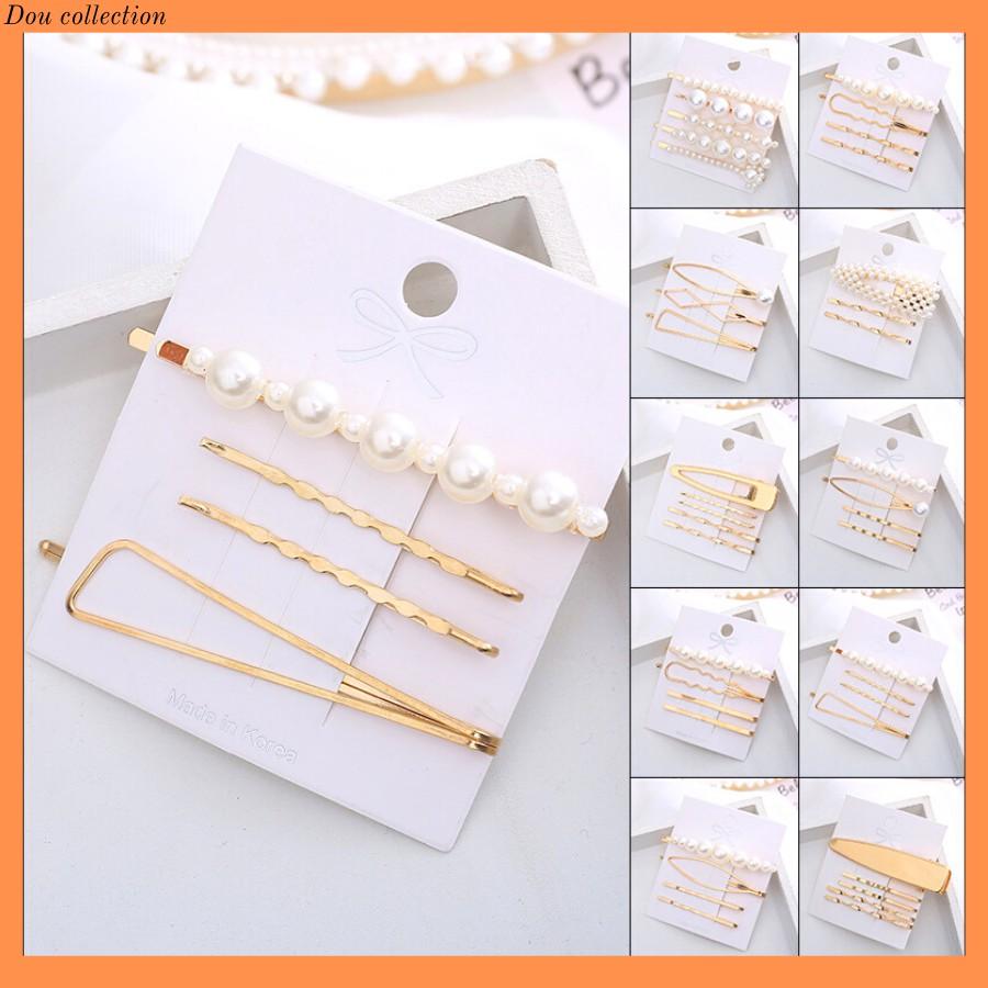 Kẹp Tóc Set Kẹp Mỏ Vịt Nữ Hàn Quốc - Mã KT000