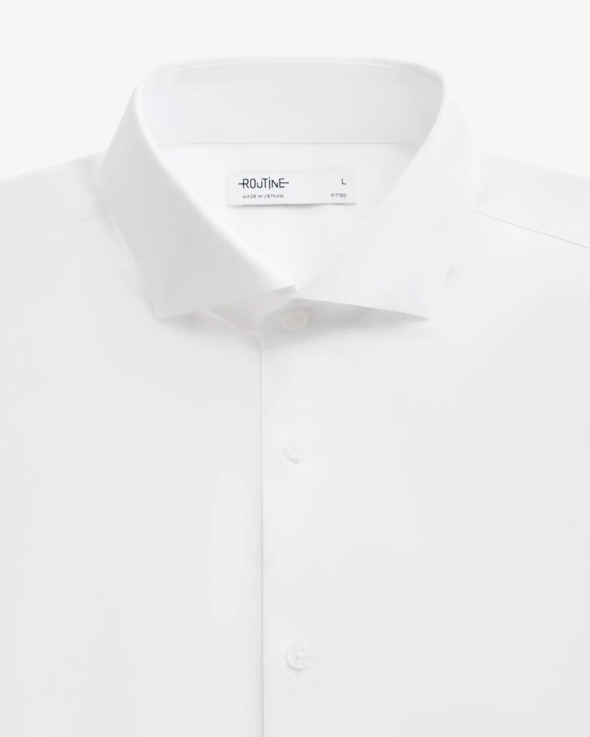 Áo Sơ Mi Nam Dài Tay Cotton Fitted Tôn Dáng - ROUTINE 10F25SHL011