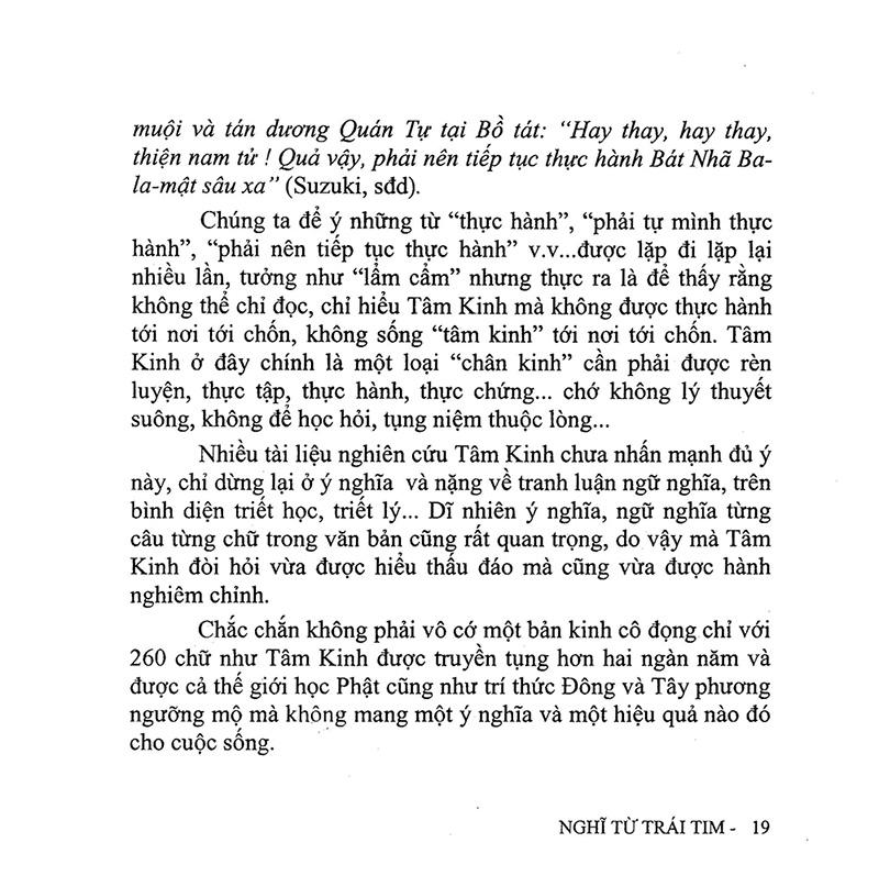 Sách Nghĩ Từ Trái Tim (Tái Bản 2020)