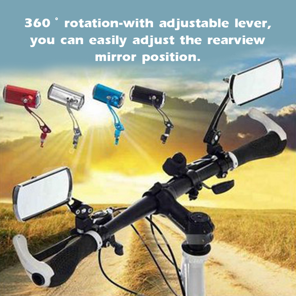 Kính Chiếu Hậu Bằng Hợp Kim Nhôm Cho Xe Đạp