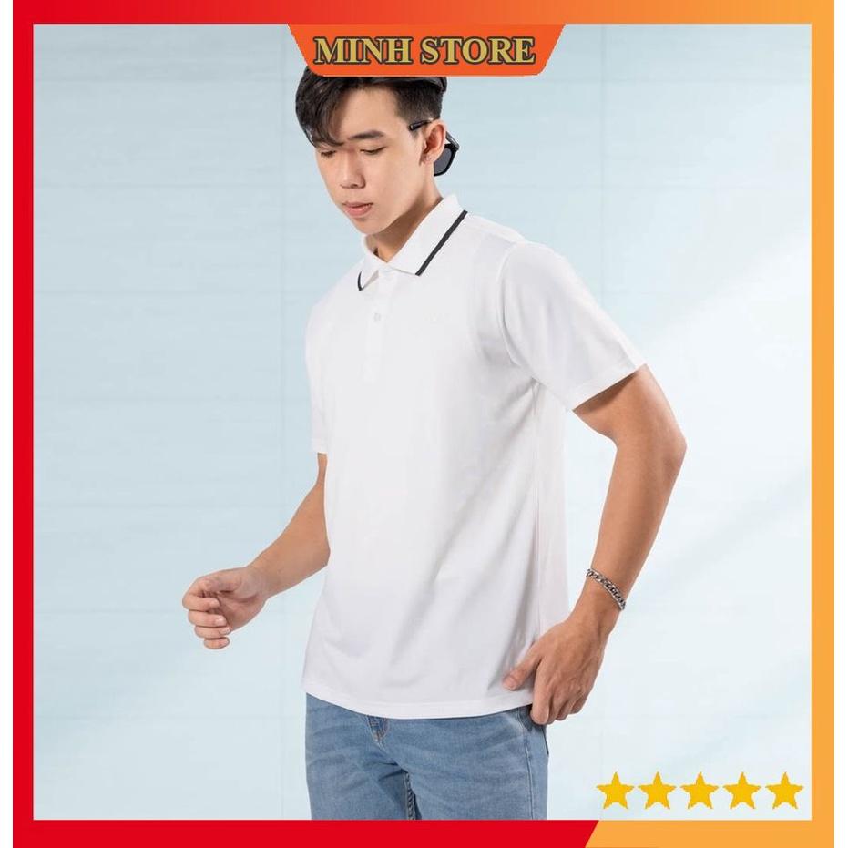 Áo Polo thun Nam ngắn tay có cổ cao cấp, Áo thun nam trơn chất cotton Form dáng cực đẹp AT01 - MINHSTORE66