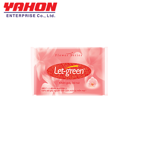 Combo 108 Gói Khăn Giấy Bỏ Túi LET-GREEN, 10 Tờ/Gói