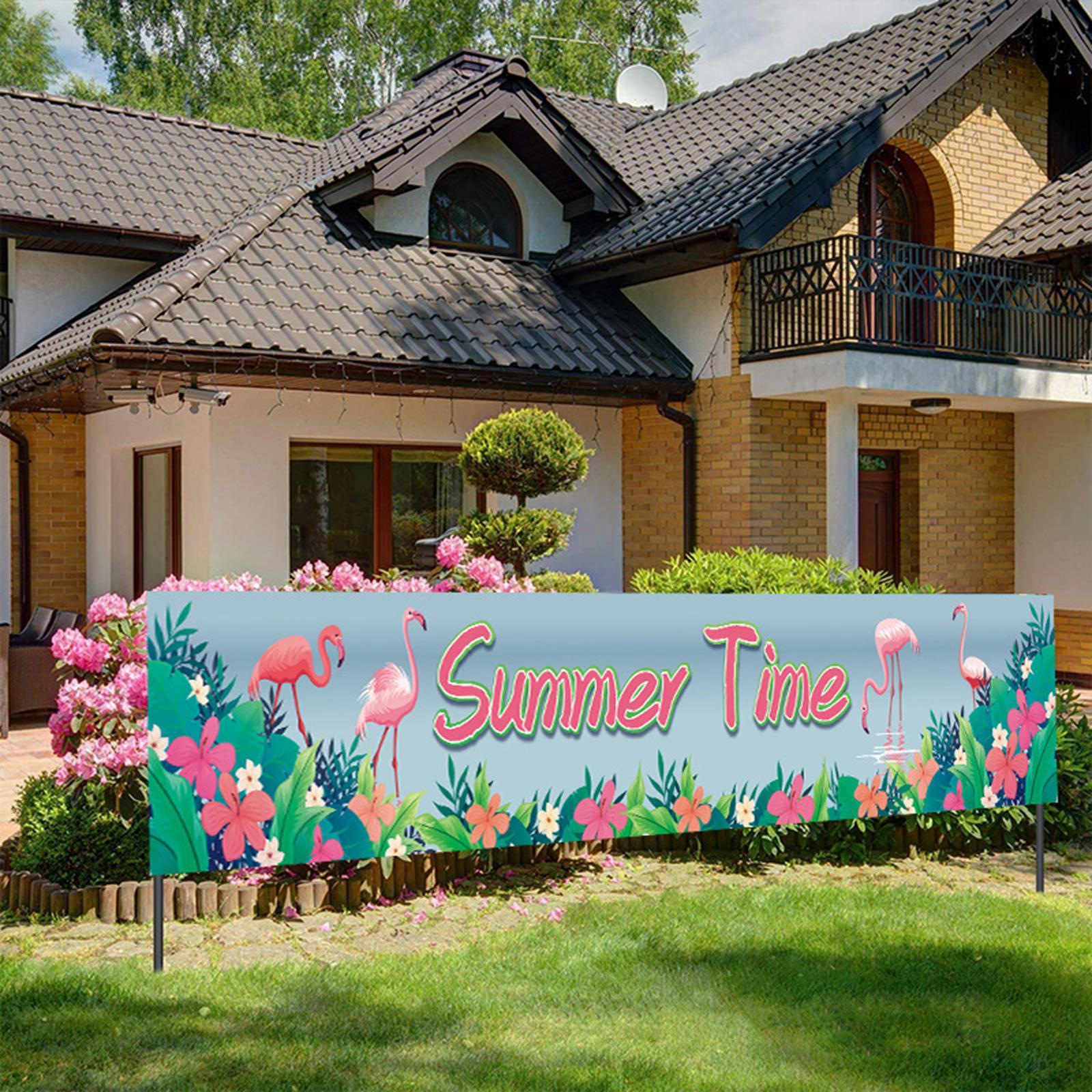 Beach Banners Background Large Indoor Outdoor Birthday Party Summer Backdrop