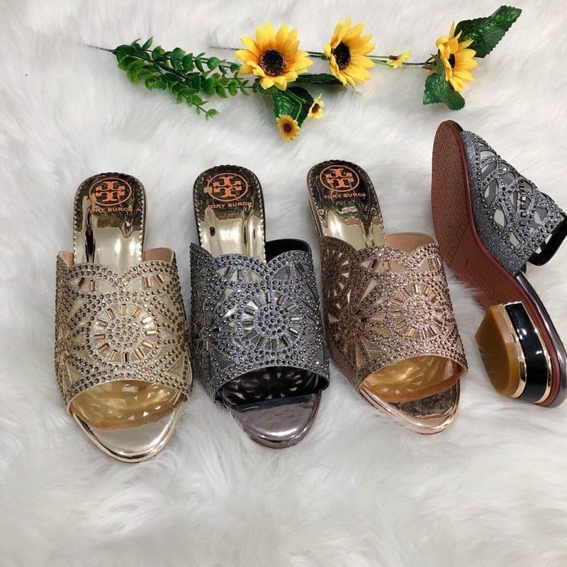 Guốc trung niên số lớn 36-43 gót 3p