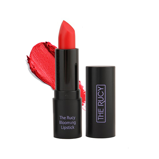 Son Lì Matte Bền Màu The Rucy Blooming Lipstick (3.5g) Tặng Băng đô mặt cười