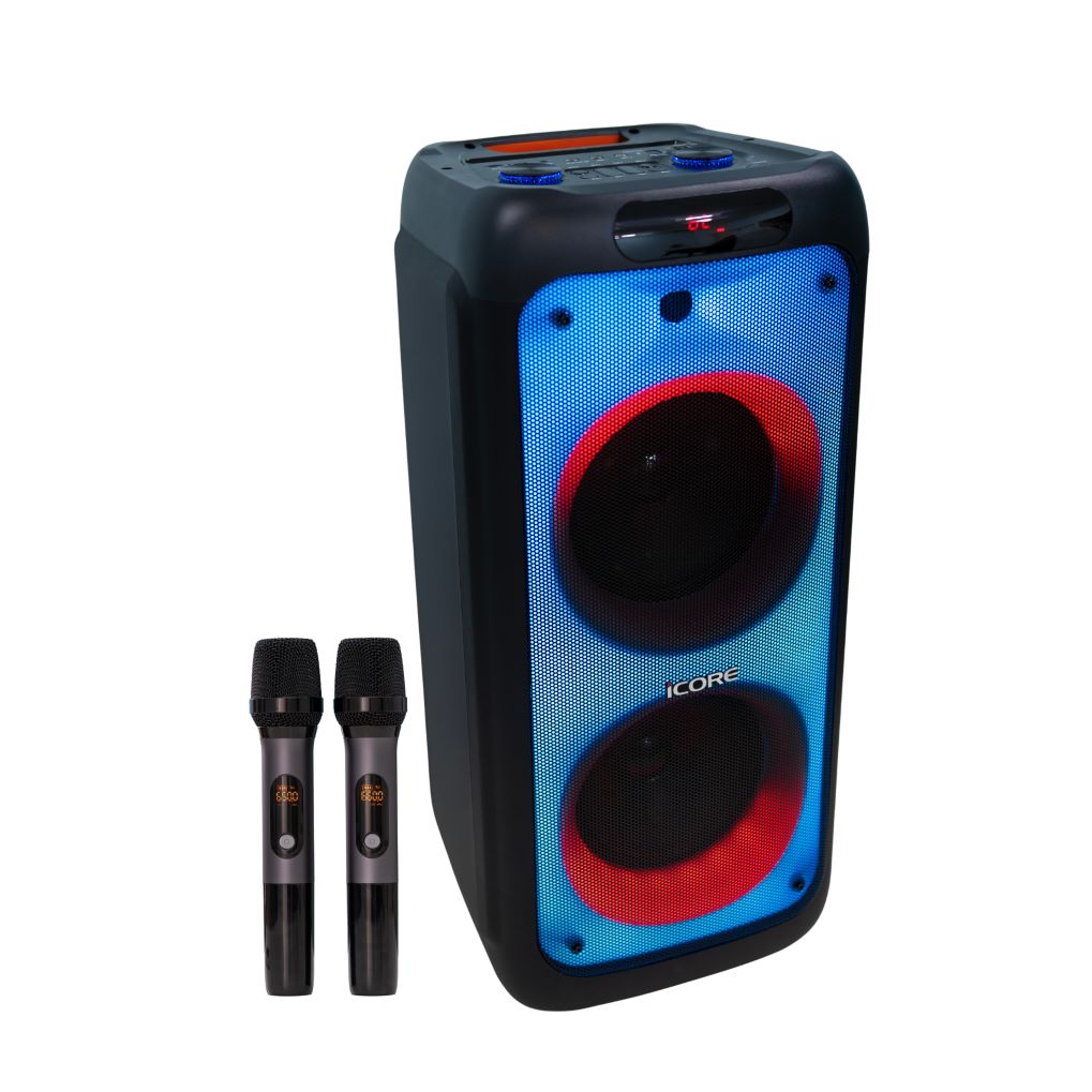 Bộ Loa Mic Karaoke Bluetooth iCore i8 - Hàng chính hãng