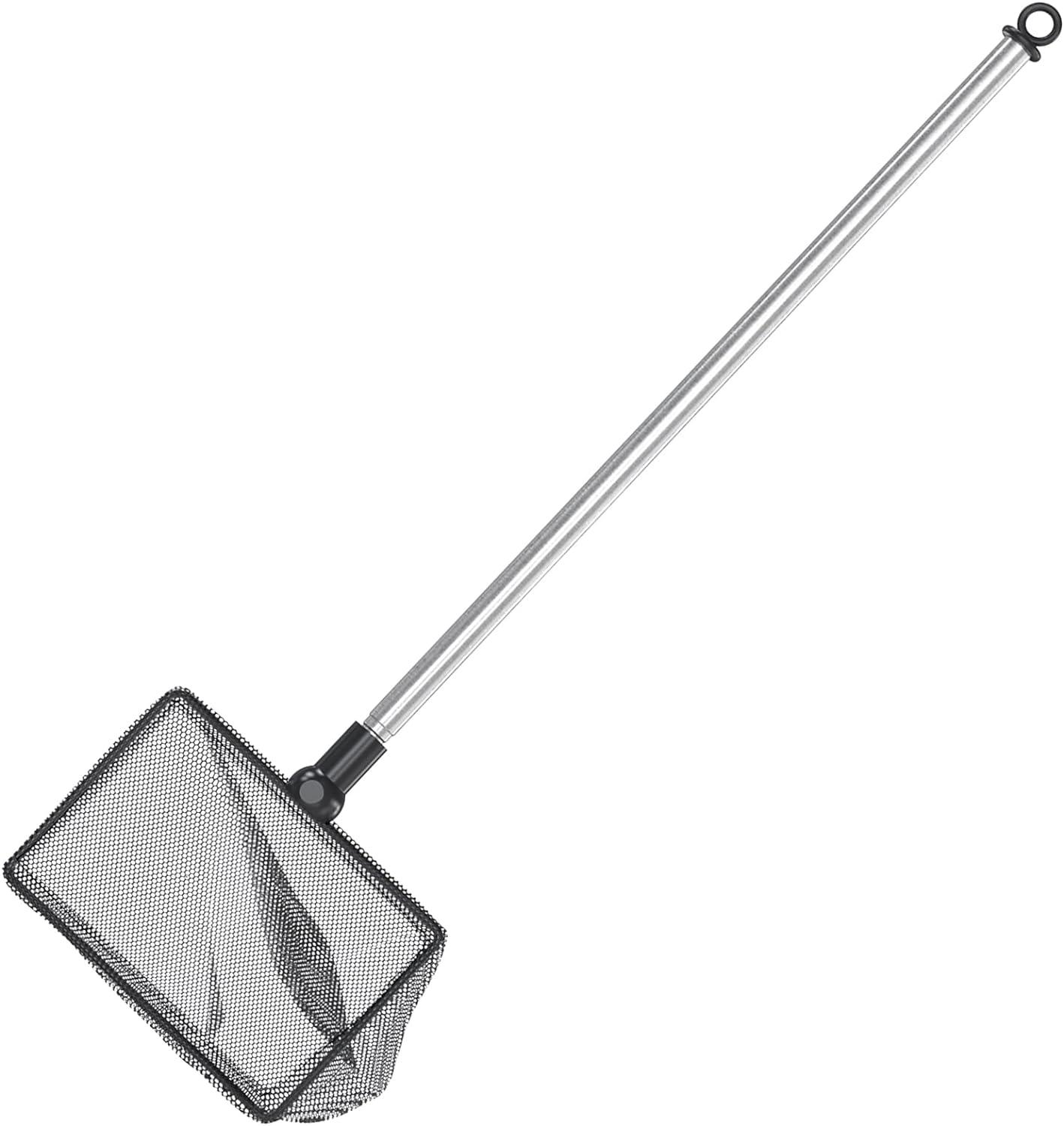 Net Aquarium có tay cầm có thể thu vào cho bể cá Betta và bể bơi