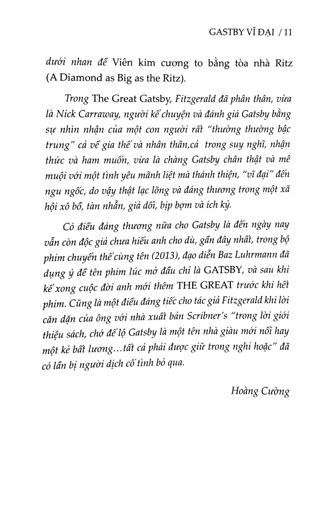 Gatsby Vĩ Đại (Song Ngữ Anh-Việt) (Tái Bản 2023)