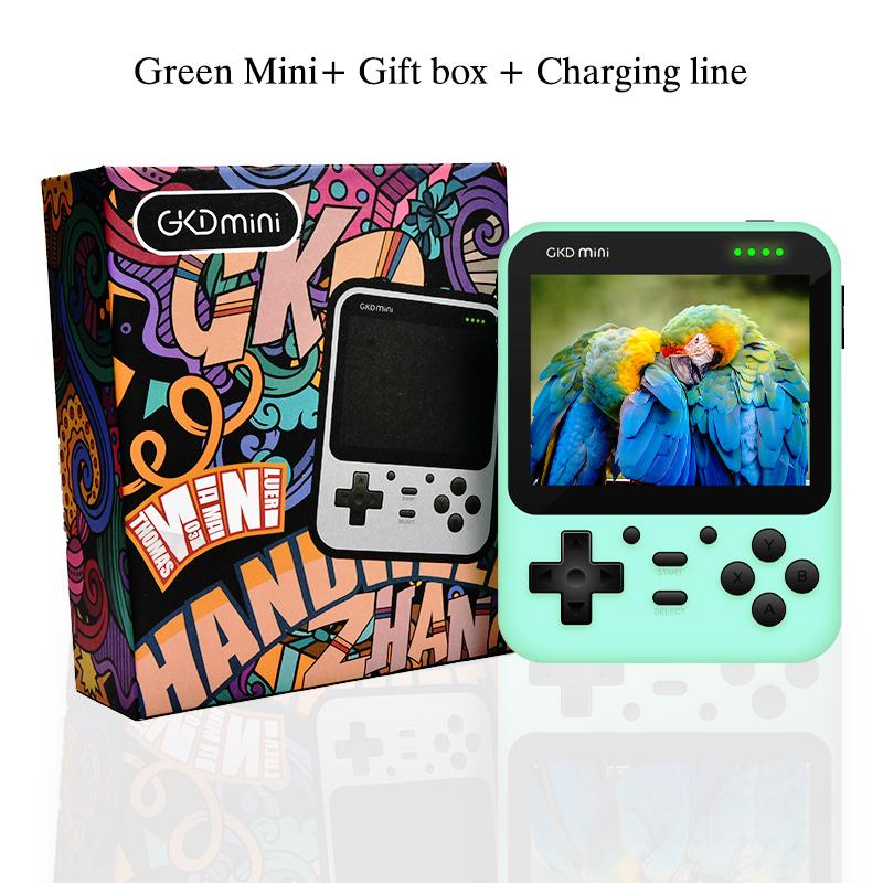 Mô hình phổ biến mới GKD Mini Retro Game Game Console 3.5 màn hình IPS ZPG Nguồn mở PS Game Người chơi Trò chơi Trẻ em