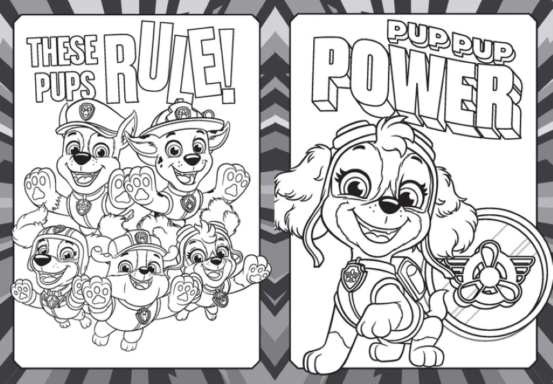 Sách Paw Patrol - 32Pp Colouring Book - To The Rescue!