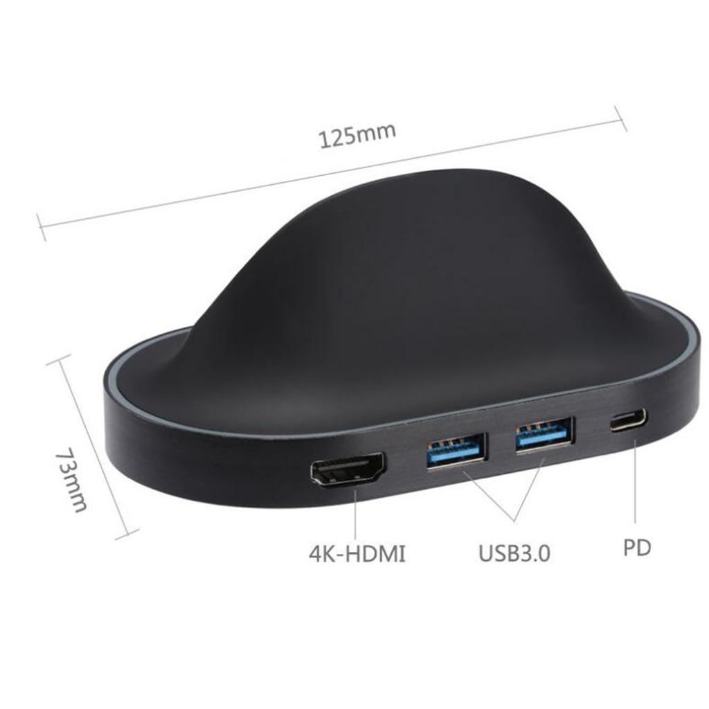 Prettyia USB C HUB Type C To HDMI USB 3.0 HUB Adapter for Samsung S8/S9