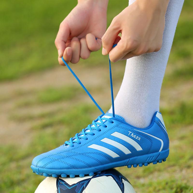 Giày bóng đá LSYAAAAA Giày đào tạo chuyên nghiệp cho nam giới và trẻ em Giày chống trượt chống mài mòn Giày thể thao cho người lớn trong nhà Bộ trưởng Ngoại giao Nail Giày bóng đá