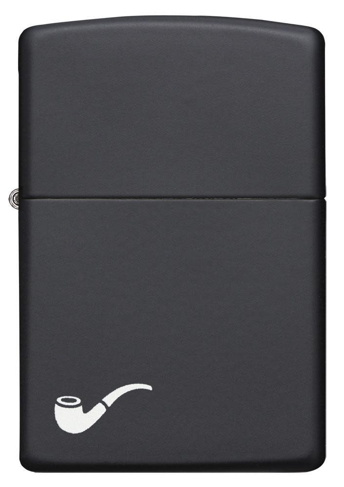 Bật Lửa Zippo Pipe Black Matte 218PL