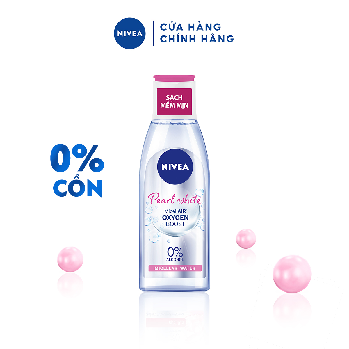 Nước Tẩy Trang NIVEA Pearl Radiant Sáng Da | Sạch Sâu (200 ml) - 84911