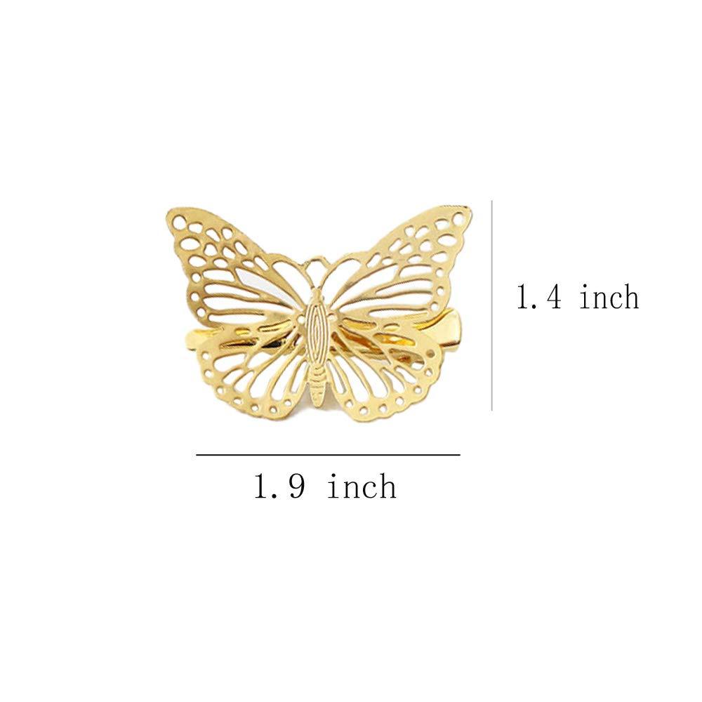 Kẹp tóc mái hình com bướm xinh