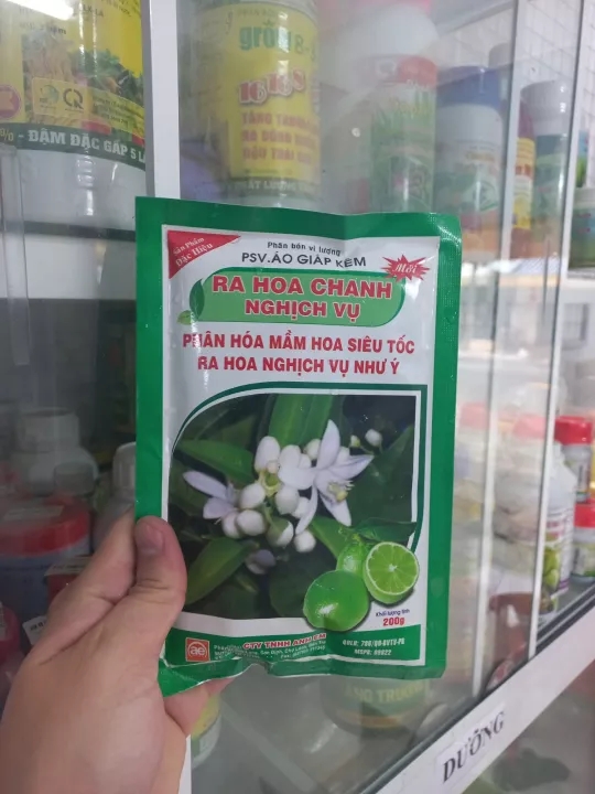 Phân bón vi lượng PSV. Áo Giáp Kẽm Ra hoa chanh nghịch vụ 200g