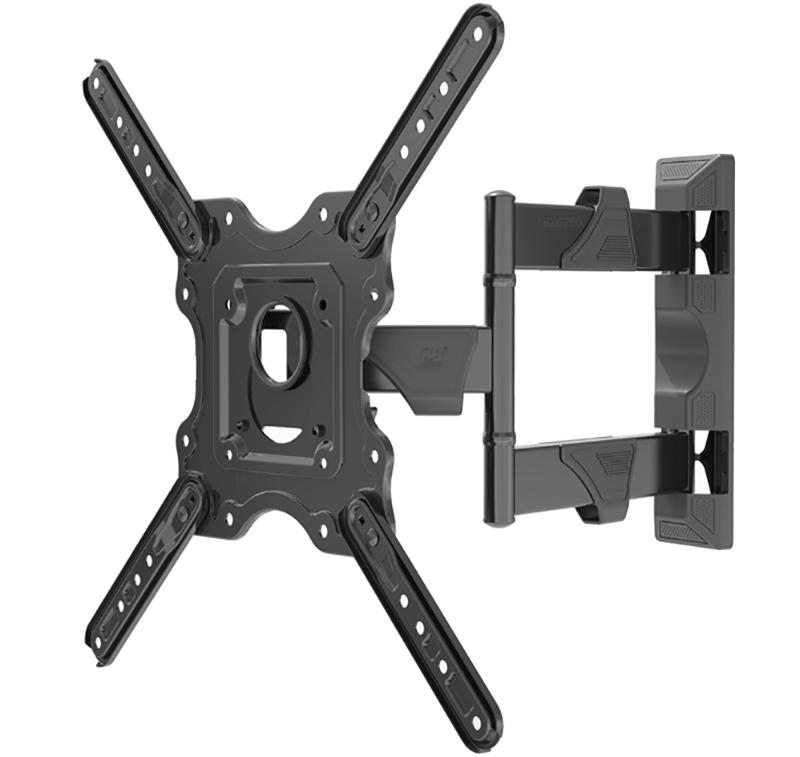 Mới NB P4 Full Motion 32-55 inch Tường gắn trên bảng phẳng LCD LED Display Mount khung Max.Vesa 400x400mm Tải 27.2kgs