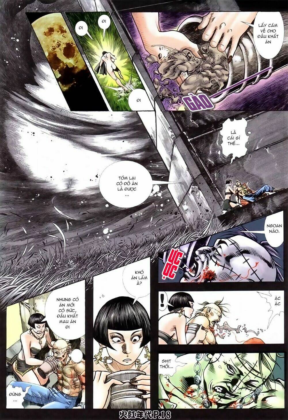 hỏa hồng niên đại hắc cốt đường chapter 87 17