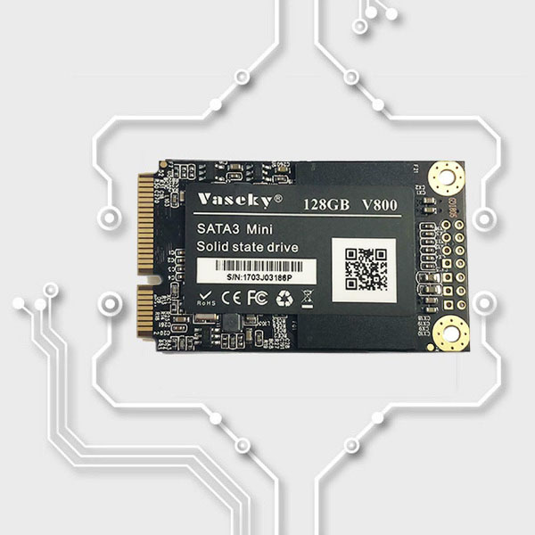 Ổ Cứng SSD VASEKY mSATA  128GB - Hàng  Chính Hãng