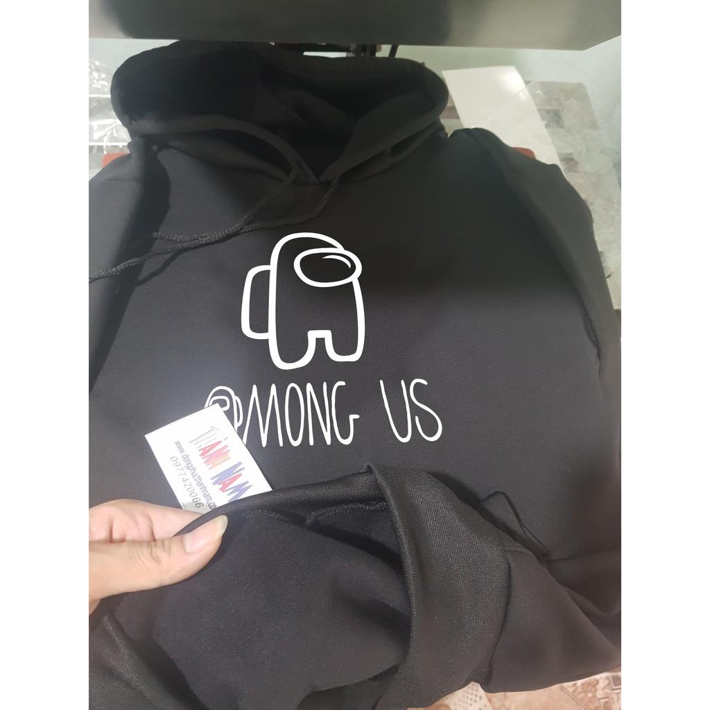 Áo Among US phản quang, áo hoodie ma sói không gian