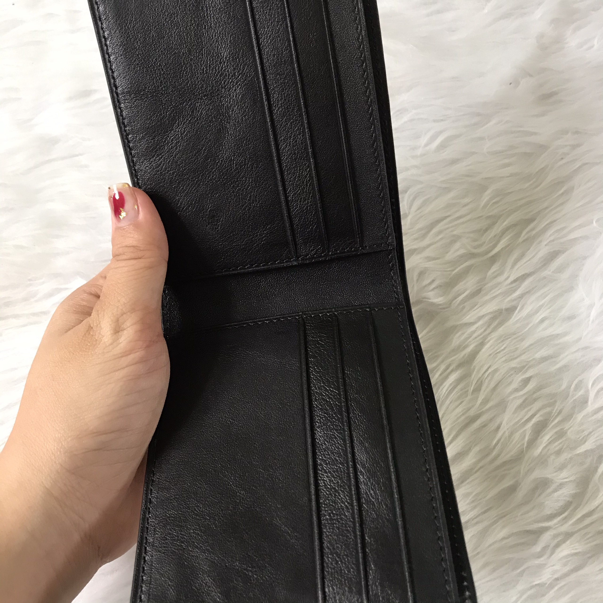 VÍ DA CÁ SẤU XANH NAVY--VÂN BỤNG CÁ SẤU