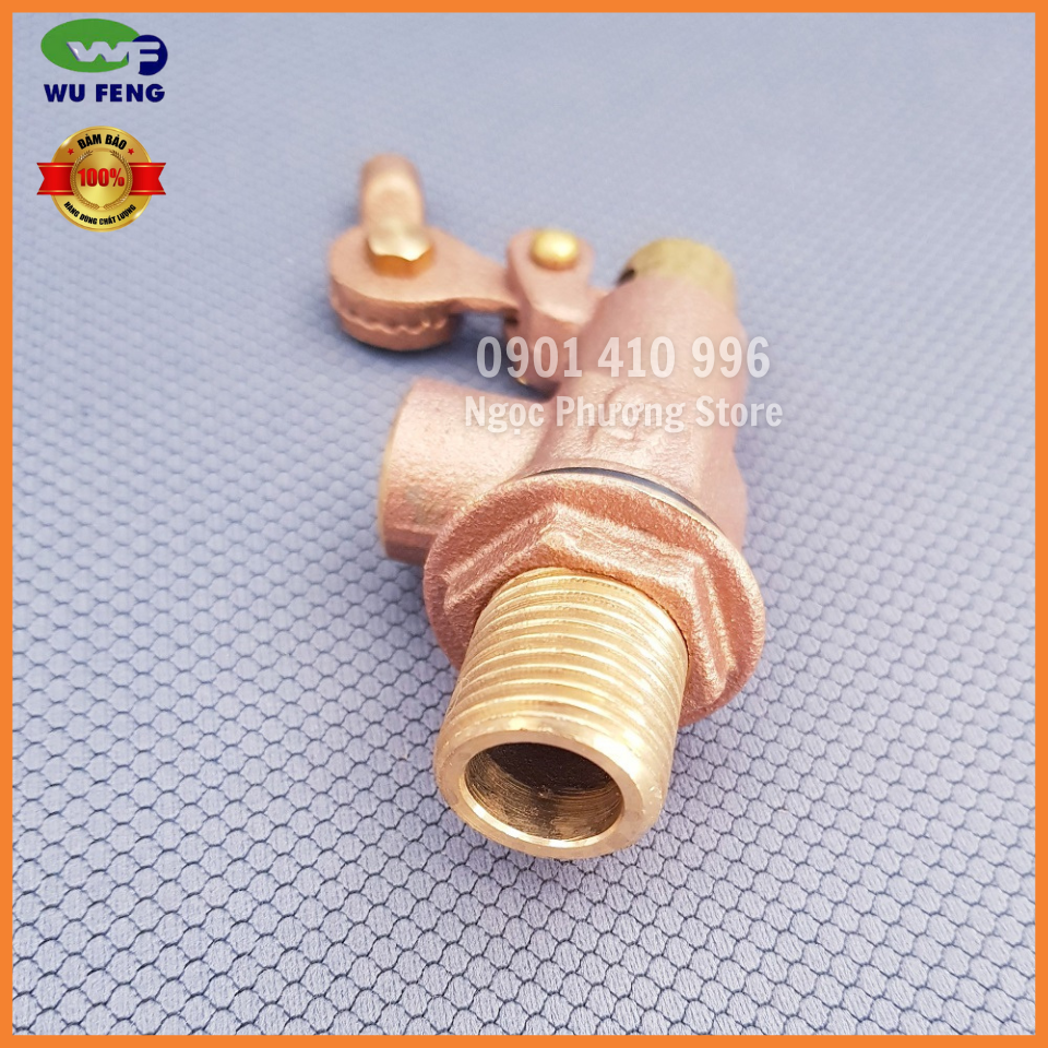 Van Phao Cơ Đồng Điều Chỉnh WUFENG Chống Tràn Bồn Ren 21mm, 27mm, 34mm WF331