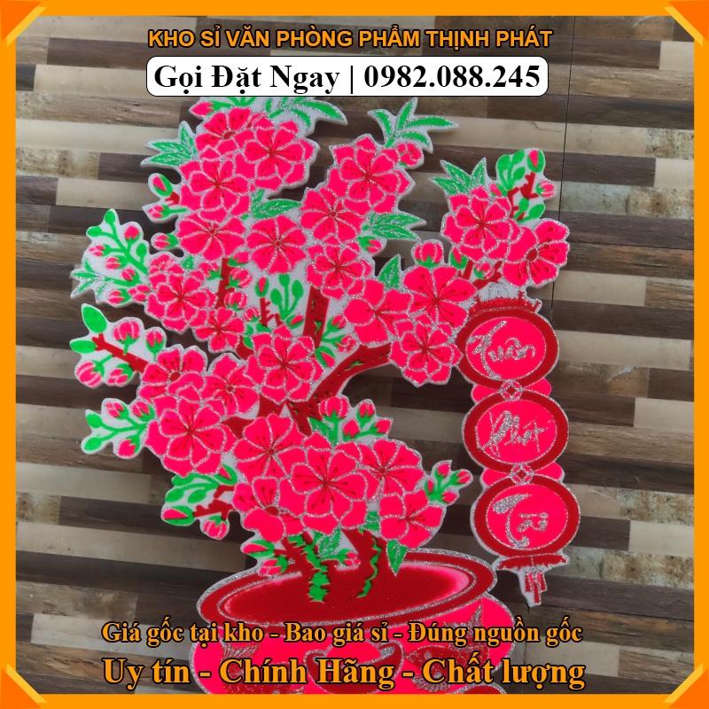 Cành Hoa Mai xốp 53x43cm trang trí tết