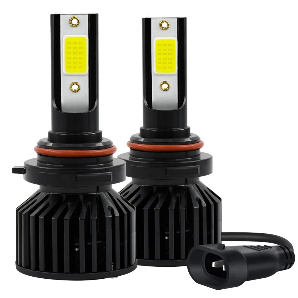 1 cặp đèn pha siêu sáng H4 H7 H11 9006 LED 40W 8000LM 6000K chống thấm nước cho xe hơi