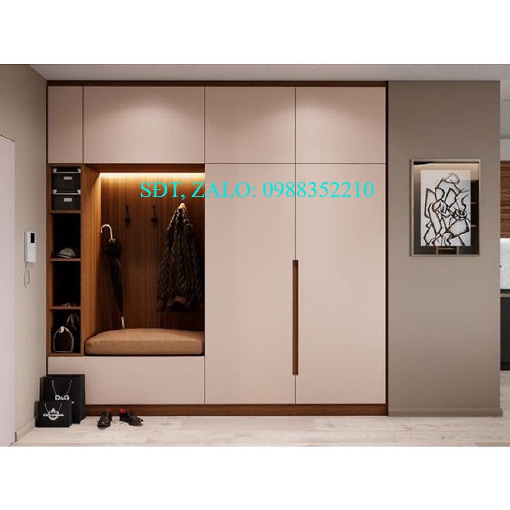 Tủ gỗ đựng quần áo phòng ngủ cao cấp (mã BL019)