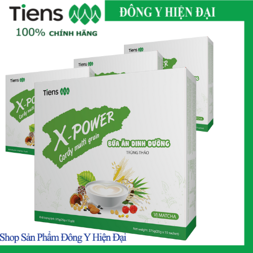 Cordy Multi Grain Bữa ăn dinh dưỡng Trùng thảo Vị Matcha - Thiên Sư. Quản lý cân nặng eo thon gọn dáng, da sáng dáng xinh