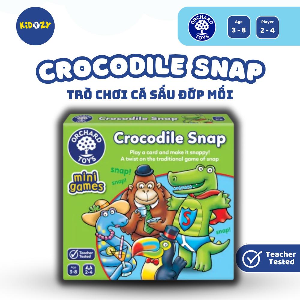 Trò chơi trí tuệ Crocodile Snap giúp trẻ phát triển kỹ năng quan sát và khả năng ghi nhớ