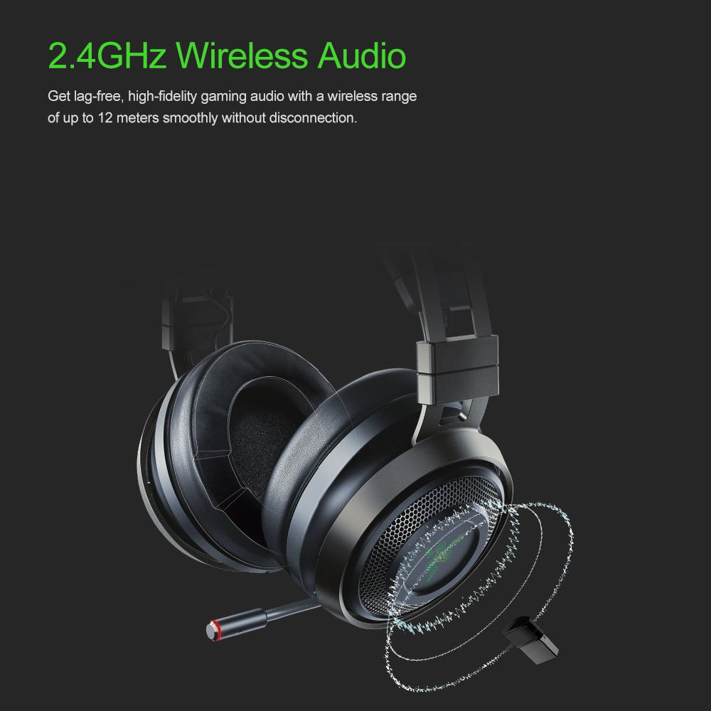 Tai nghe Razer Nari Ultimate Gaming Wireless