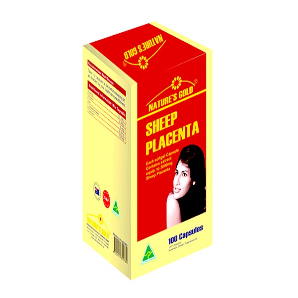 Viên Nhau Thai Cừu SHEEP PLACENTA (100 Viên)