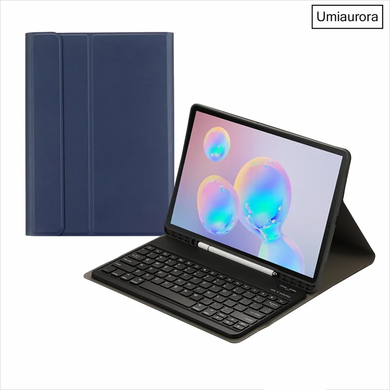 [iPad Pro M4] Bao da kèm bàn phím cho iPad Pro M4 11 inch 2024, iPad Pro M4 13 inch 2024 Bluetooth Keyboard Case có khay để bút chống sốc cao cấp - Hàng chính hãng