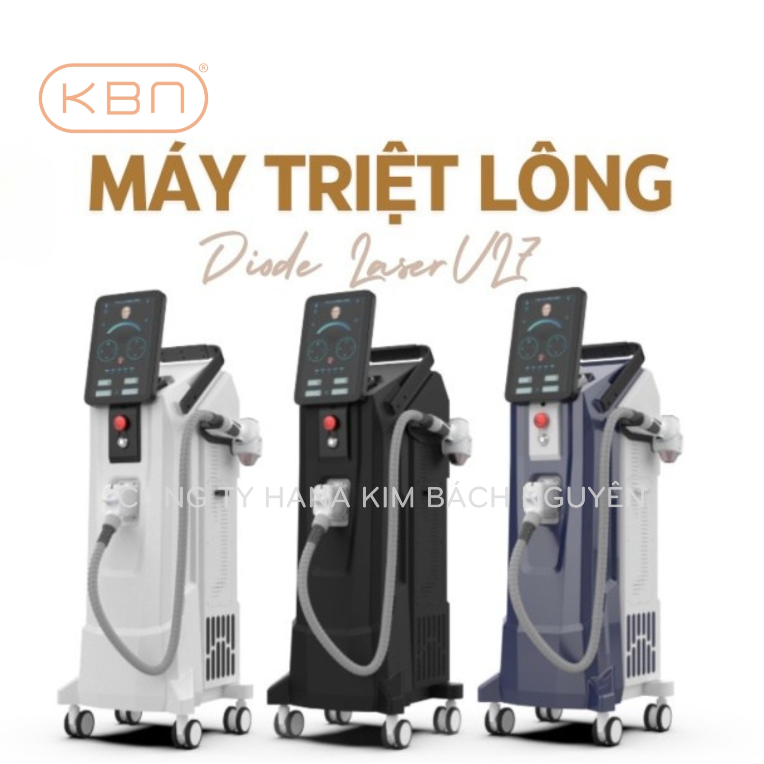 Máy triệt lông Diode Laser VL7 Toàn Thân Cho Spa