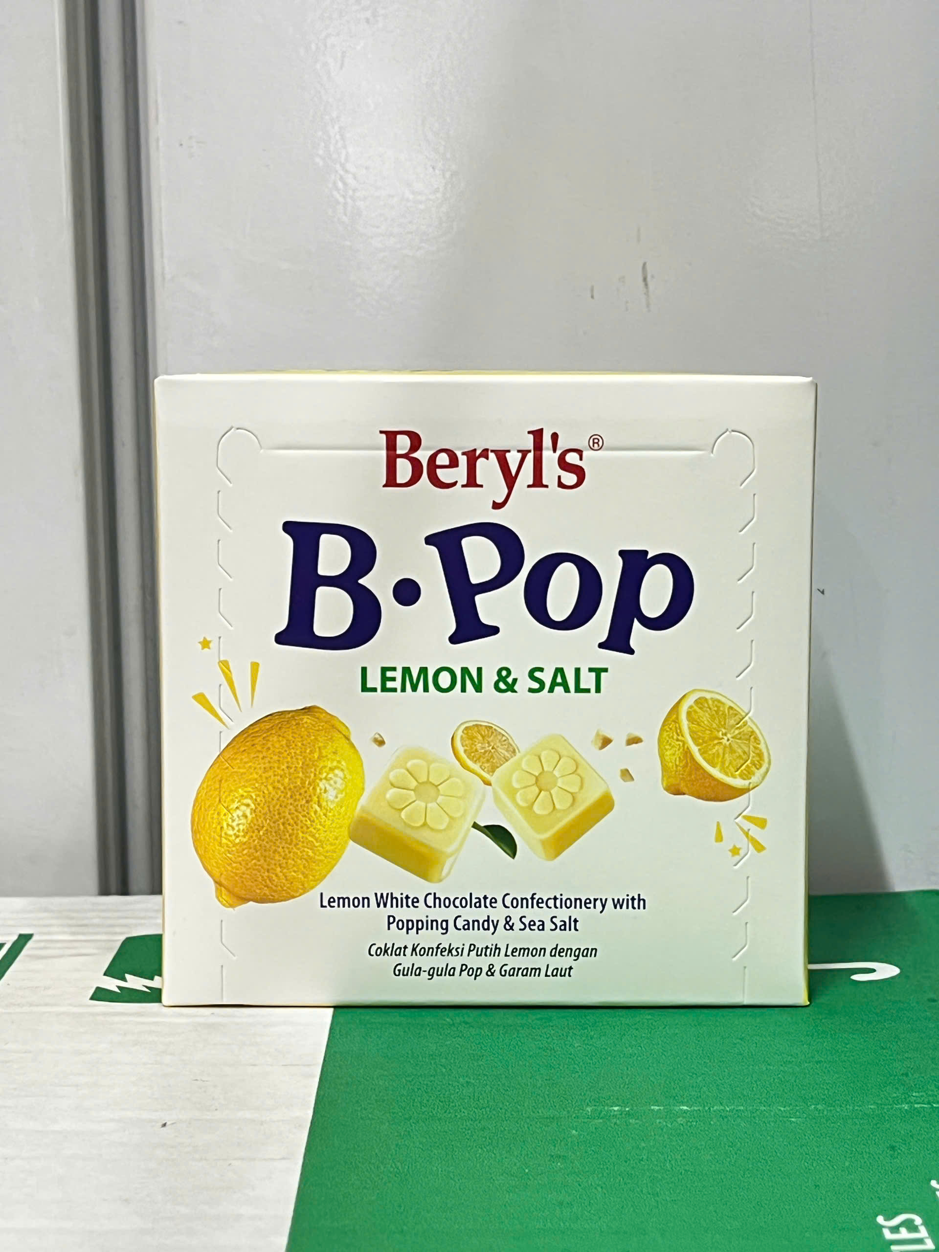 Socola Beryl's B-Pop Lemon &amp; Salt 50g - Beryl's B.POP Lemo With Popping &amp; Himalaya
