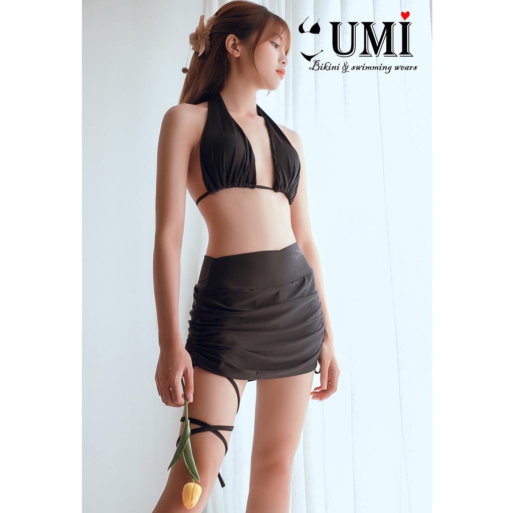 BIKINI 2 MẢNH VÁY NHIỀU MÀU MỚI BIKINI UMI