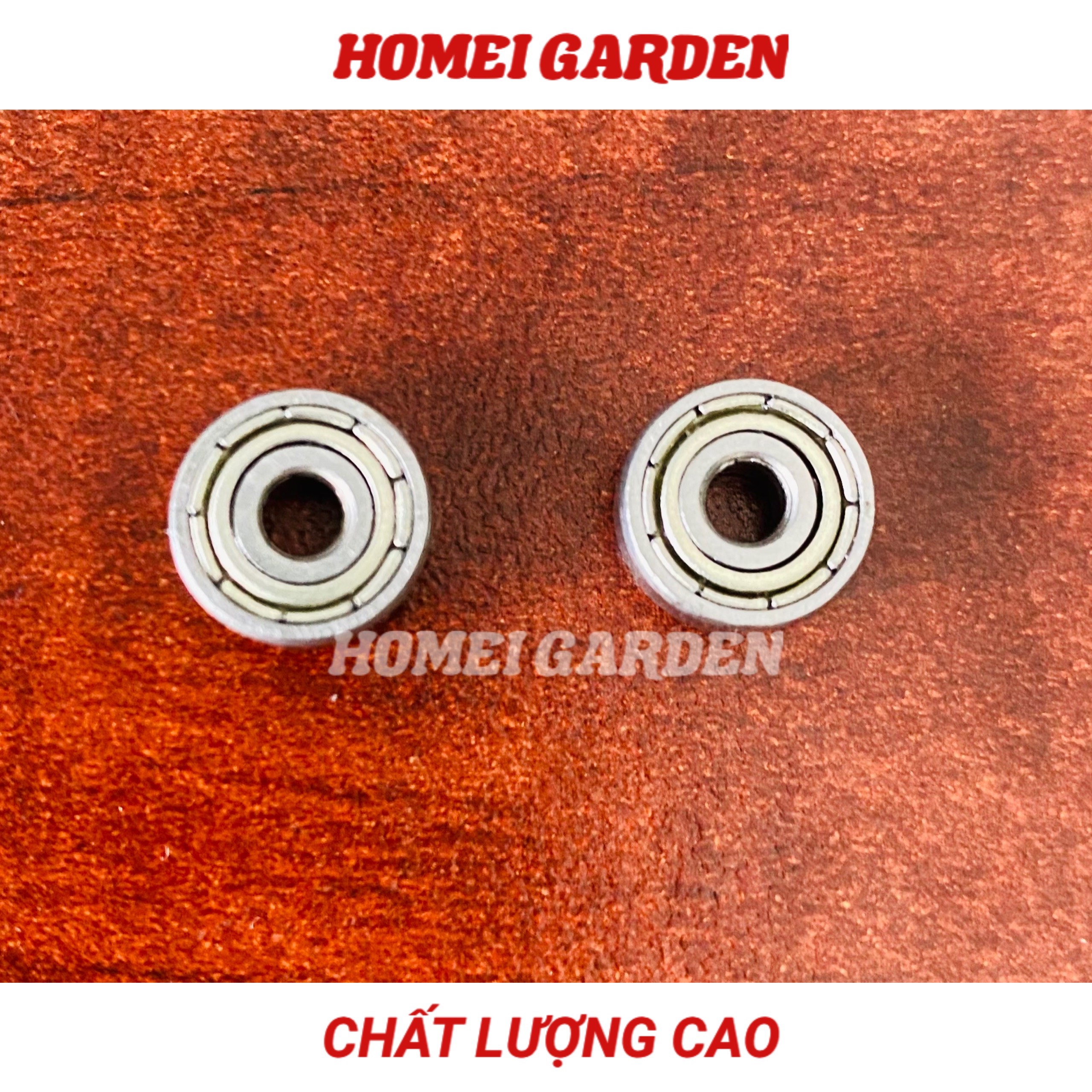 2 cái vòng bi kim loại cho trục 3mm đường kính 10mm kích thước 3x10x4mm - HM0086