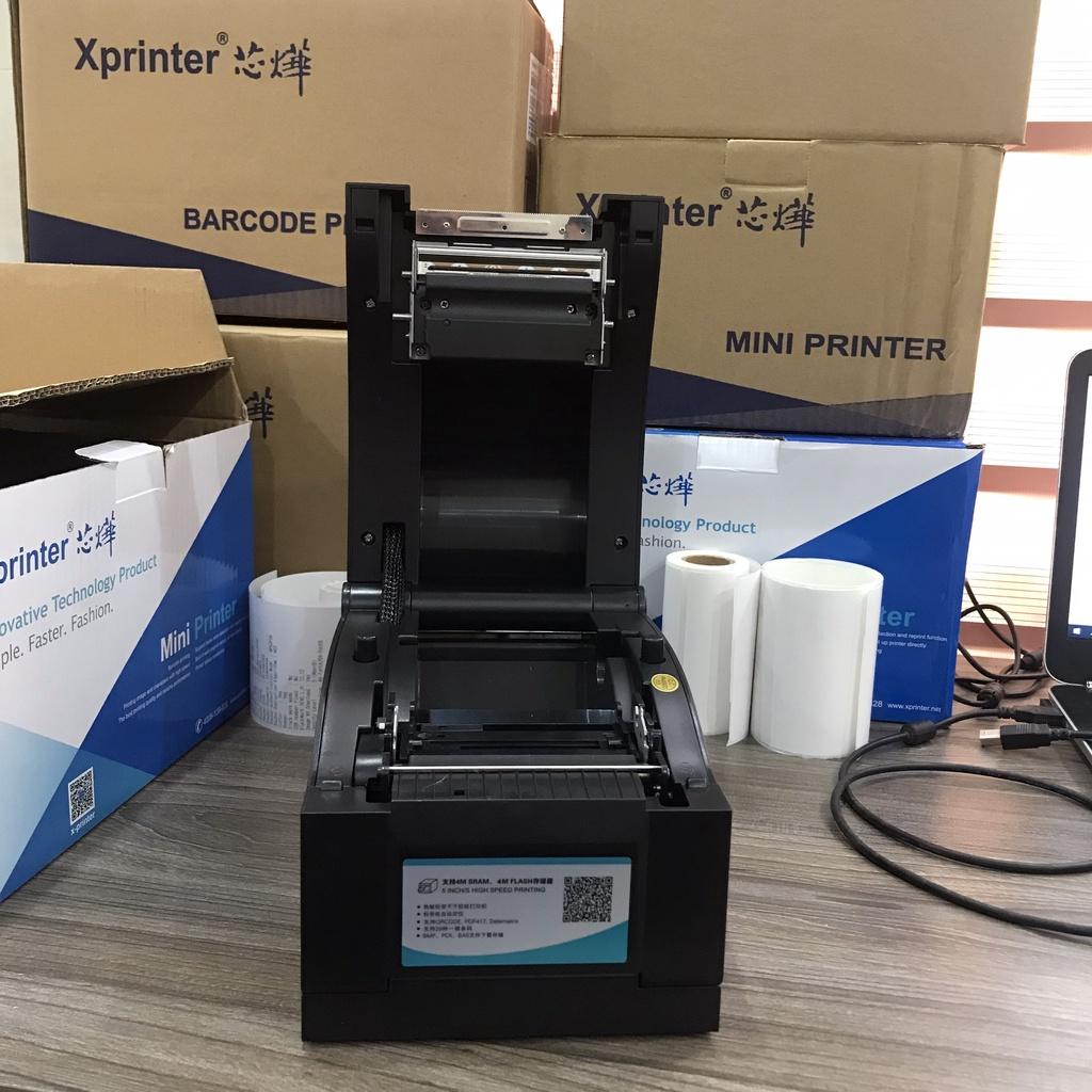 Máy in mã vạch,máy in đơn hàng, máy in nhiệt Xprinter XP-350B - - Hàng chính hãng