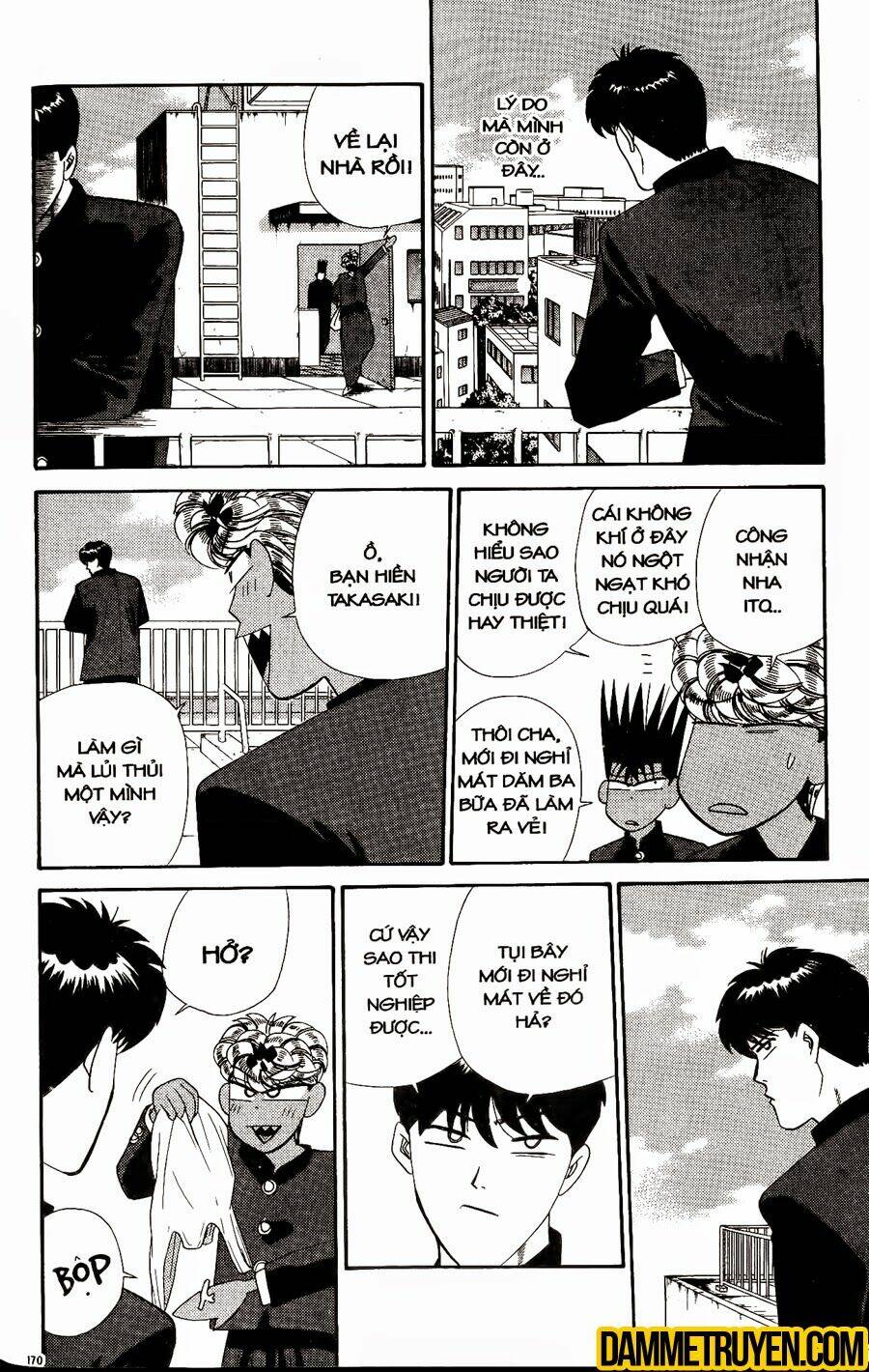 kyou kara ore wa - cặp bài trùng chapter 318 5