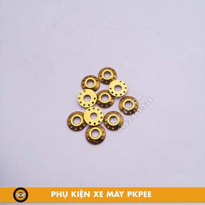 Long Đền Vòng Đệm Nhôm, Inox Trang Trí Xe