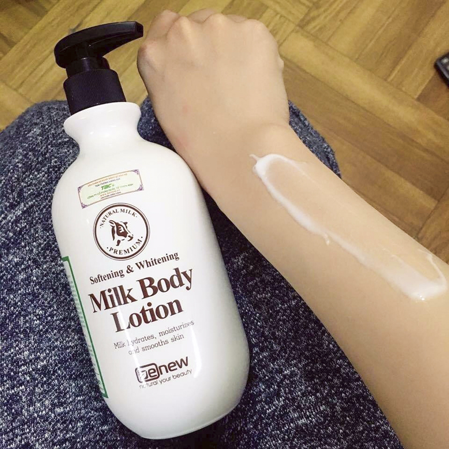Sữa Dưỡng Thể Trắng Da Chống Lão Hóa Hàn Quốc Cao Cấp Benew Whitening Body Lotion (450ml) – Hàng Chính Hãng