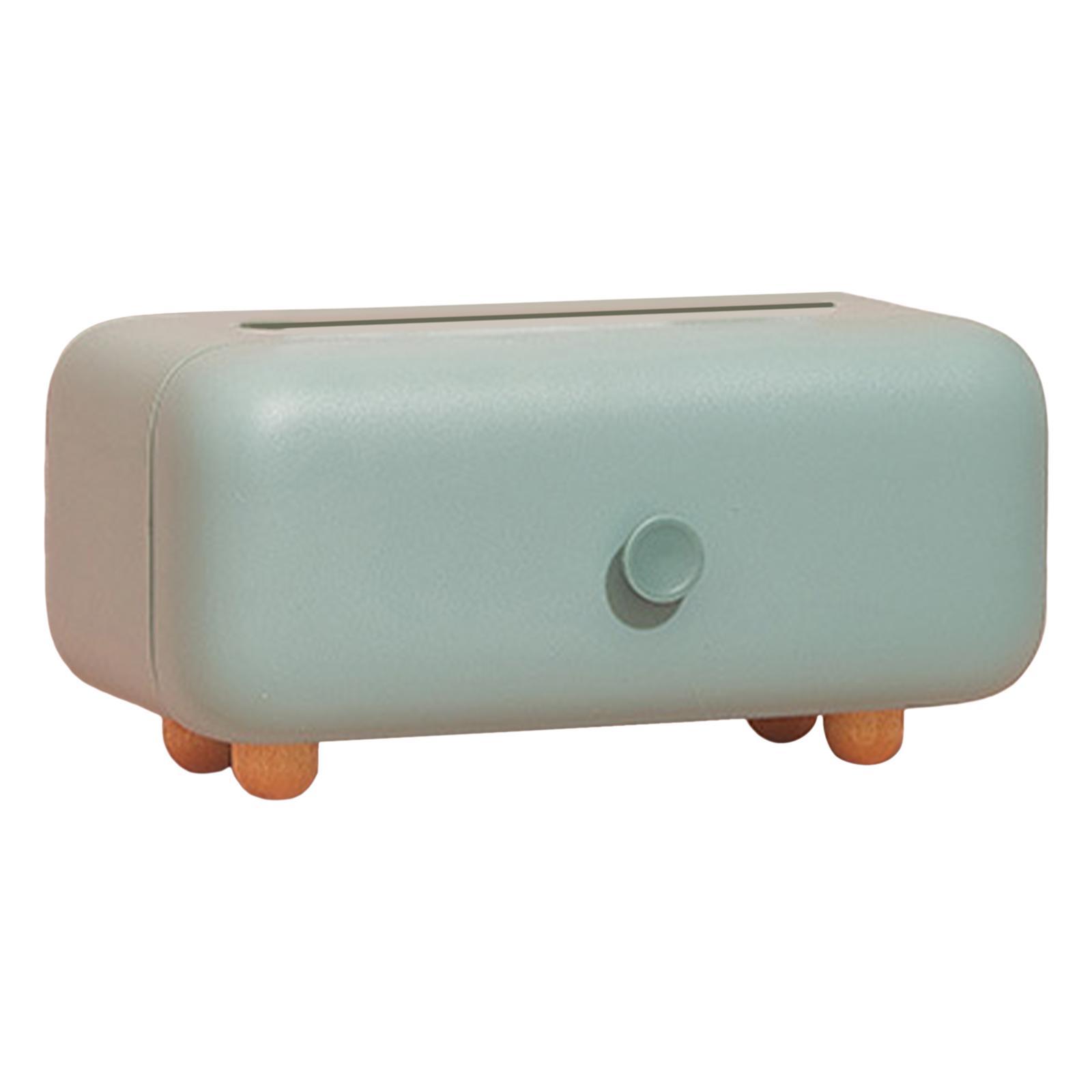 Tissue Box Holder Facial Tissue Paper Box Cover for Home Kitchen Decor