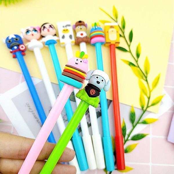 Combo 2 cây bút nước mực xanh/tím cực cute giá rẻ và chất lượng