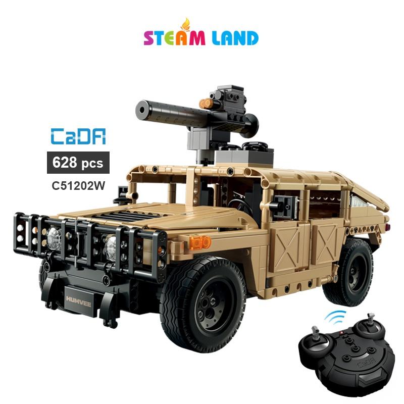 Đồ Chơi Lắp Ráp Điều Khiển Xe Địa Hình Chiến Đấu Humvee - CADA C51202W