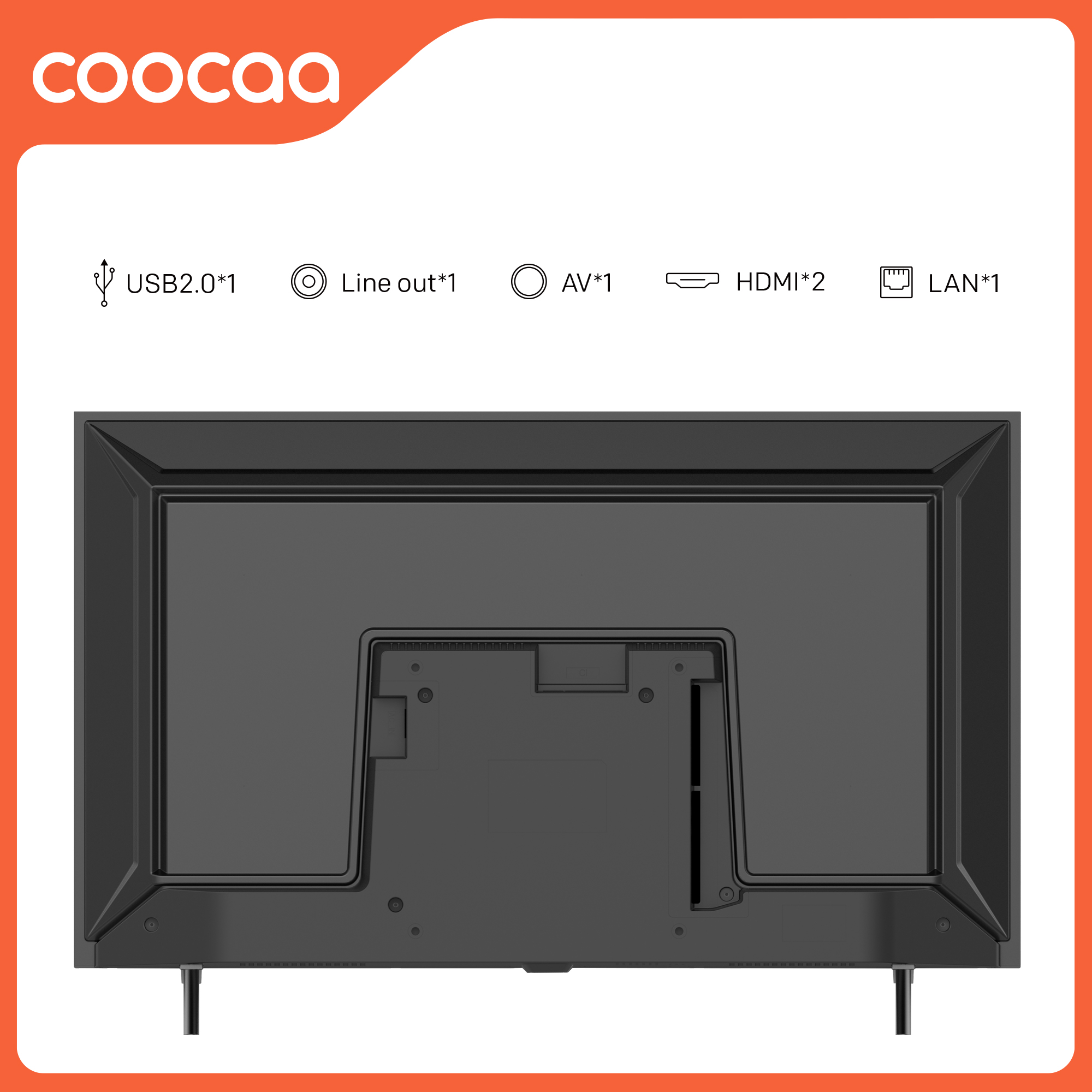 Smart Tivi Coocaa Full HD 43 inch 43S3U