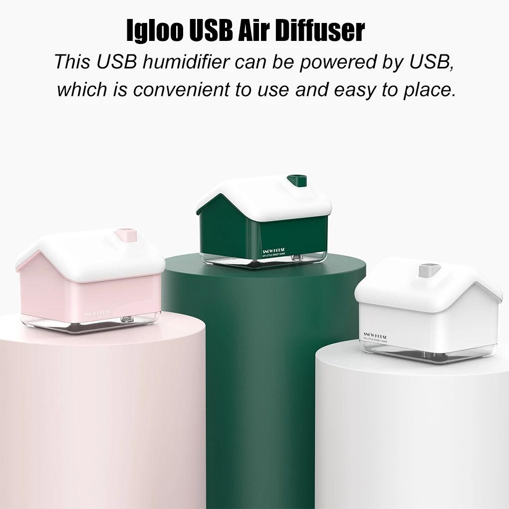 Máy Tạo Độ Ẩm Không Khí 300ML Siêu Âm Thanh USB Tinh Máy Khuếch Tán Tinh Dầu Màu Sắc Lãng Mạn Đèn Ngủ Phun Sương Tạo Humidificador Di Động